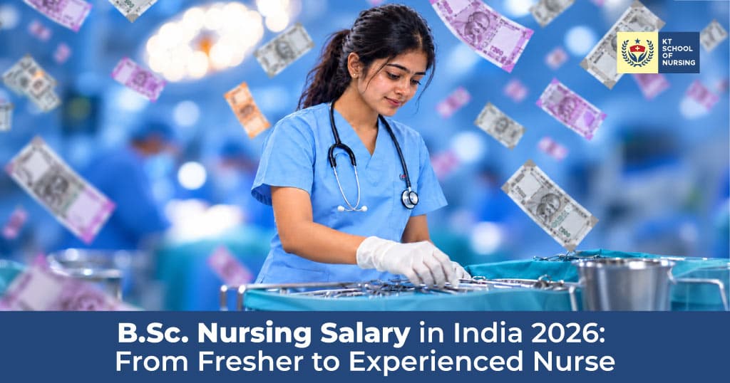 B.Sc. Nursing Salary in India 2026: From Fresher to Experienced Nurse